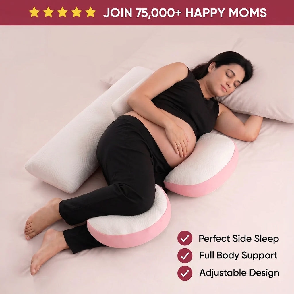 Frido Maternity Pillow – Ultimate Comfort & Support for Moms-to-Be
