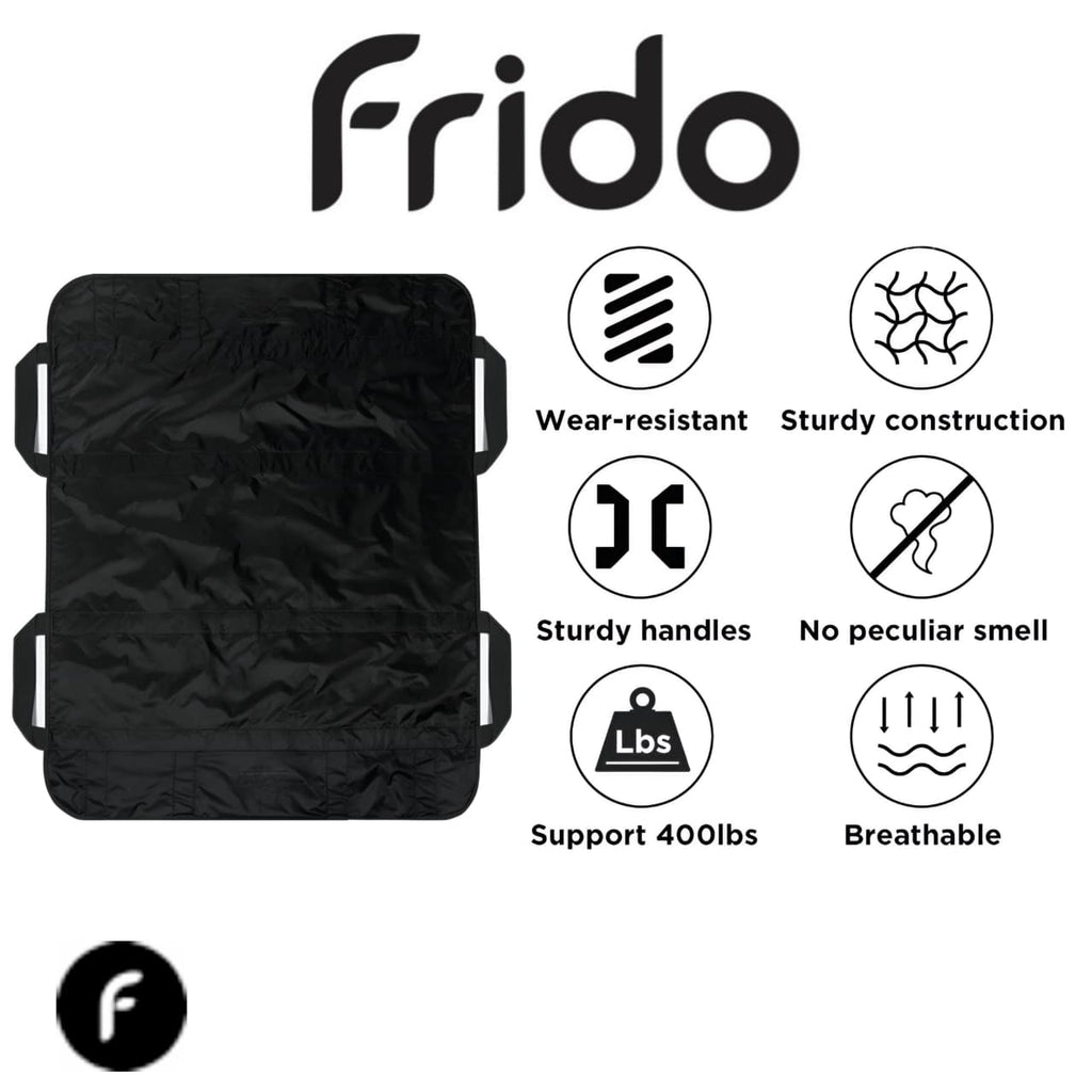 Multifunctional Patient Positioning Bed Pad with Handles