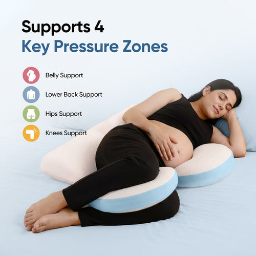 Frido Maternity Pillow – Ultimate Comfort & Support for Moms-to-Be